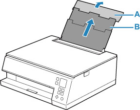 Canon Manuels Pixma Ts Series Chargement Du Papier Dans Le